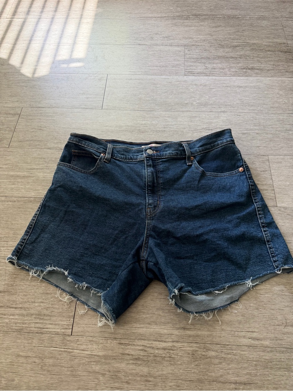 Levi’s heritage High rise shorts